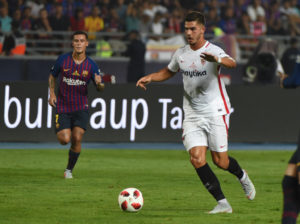 Golden Silva as on-loan striker hits hat-trick on Sevilla debut Golden Silva as on-loan striker hits hat-trick on Sevilla debut