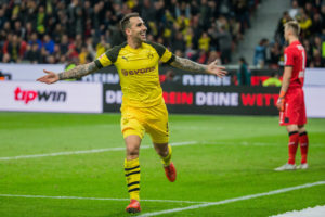 Dortmund go top as Alcacer brace seals stunning fight-back Dortmund go top as Alcacer brace seals stunning fight-back