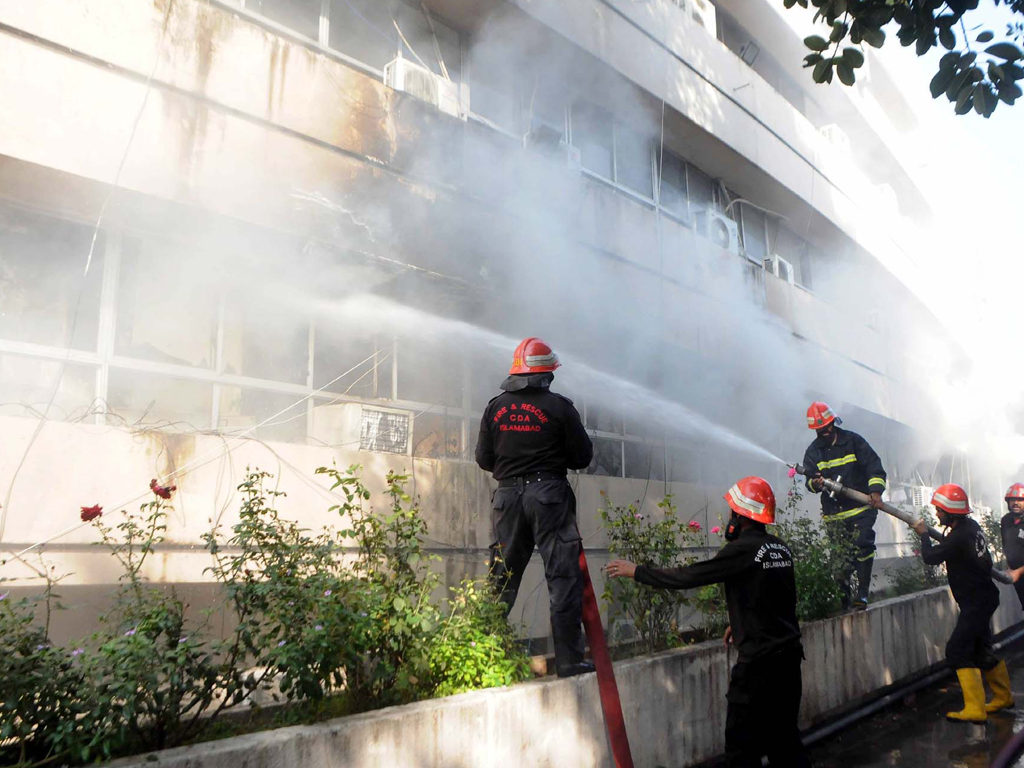 PID fire doused with timely action: Fawad - Business & Finance ...