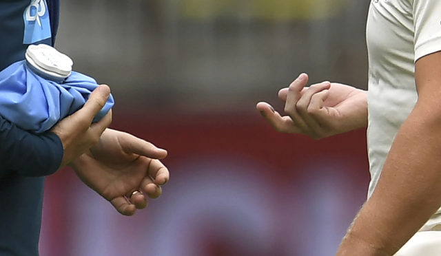 Finch hurt as Australia extend lead to 76 in Perth Finch hurt as Australia extend lead to 76 in Perth