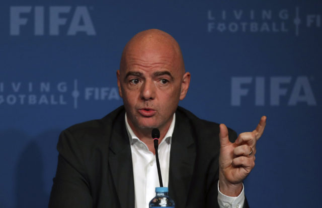 Infantino says he has wide support for 48-team World Cup in Qatar Infantino says he has wide support for 48-team World Cup in Qatar