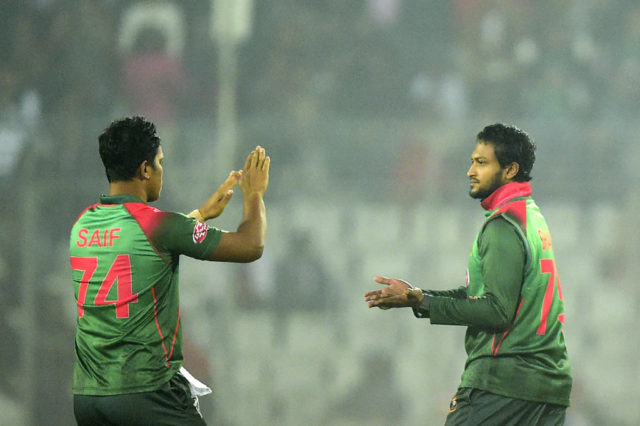 Shakib's all-round show sinks West Indies Shakib's all-round show sinks West Indies