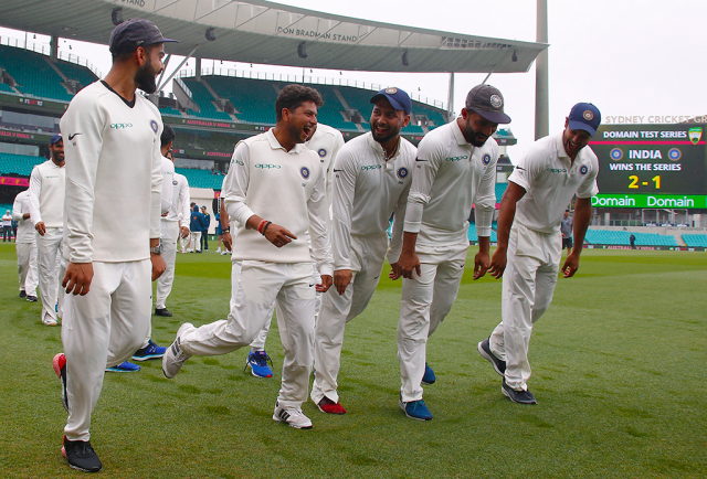 Watch: India’s Pujara can bat well but surely can’t dance Watch: India’s Pujara can bat well but surely can’t dance