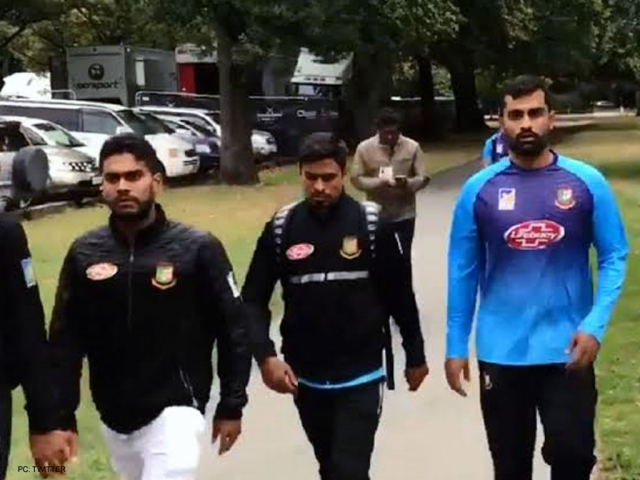 Bangladesh cricket team escapes NZ mosque shooting: official Bangladesh cricket team escapes NZ mosque shooting: official