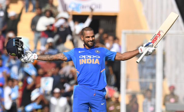 Dhawan ton powers India to 358-9 in 4th Australia ODI Dhawan ton powers India to 358-9 in 4th Australia ODI